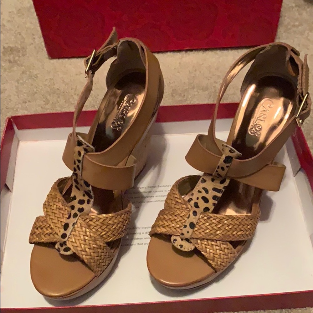 Brand new high sandals